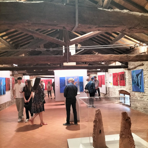 Inaugurazione mostra "Camillo Francia - quando la natura diventa astrazione"