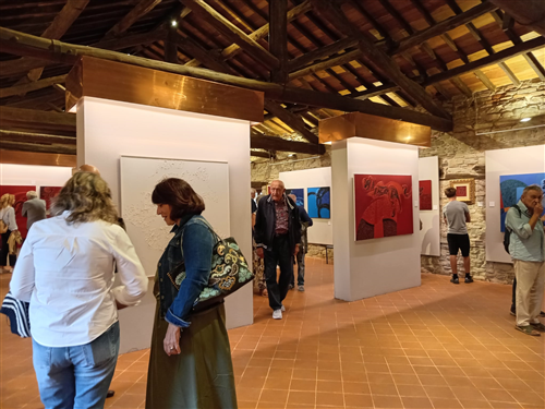 Inaugurazione mostra "Camillo Francia - quando la natura diventa astrazione"
