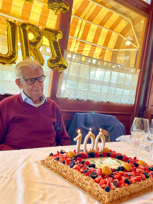 25 Aprile - Festa per i 100 anni di Pietro Blengio