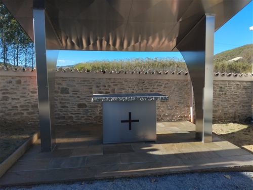 Altare e "Roseto delle Ceneri" al Cimitero di Monastero Bormida - Sabato 8 novembre